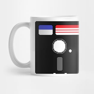 Retro Pixel 5¼ Floppy Disk Mug